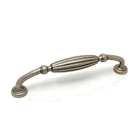 Bodega Pull 5-1/16" Center-to-Center in Antique Pewter Finish