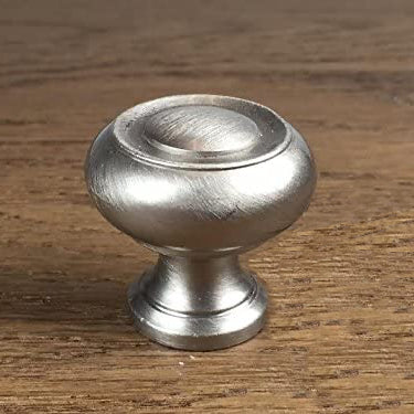 Hanson Cabinet Hardware Knob in Brushed Satin Nickel Finish