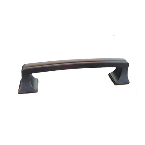 Hanson Cabinet Hardware Drawer Handle Pull 3.75" (96mm) Center-to-Center in Venetian Bronze Finish