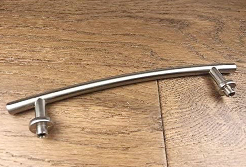 Moda Cabinet Drawer Handle Pull 5" Center-to-Center in Brushed Satin Nickel Finish