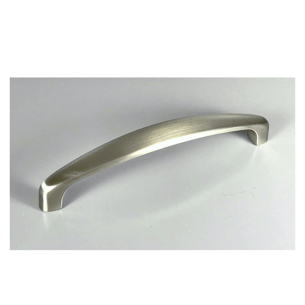 Novato Cabinet Drawer Handle Pull 5-1/16" (128MM) Center-to-Center in Brushed Satin Nickel Finish